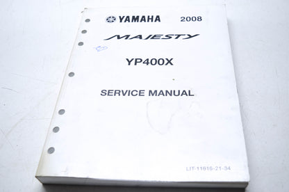 OEM Yamaha LIT-11616-21-34 Service Manual YP400X