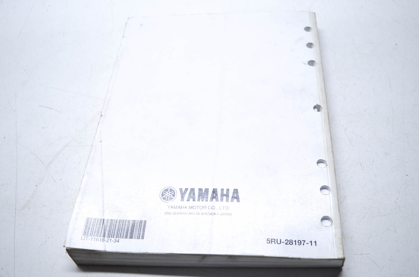 OEM Yamaha LIT-11616-21-34 Service Manual YP400X