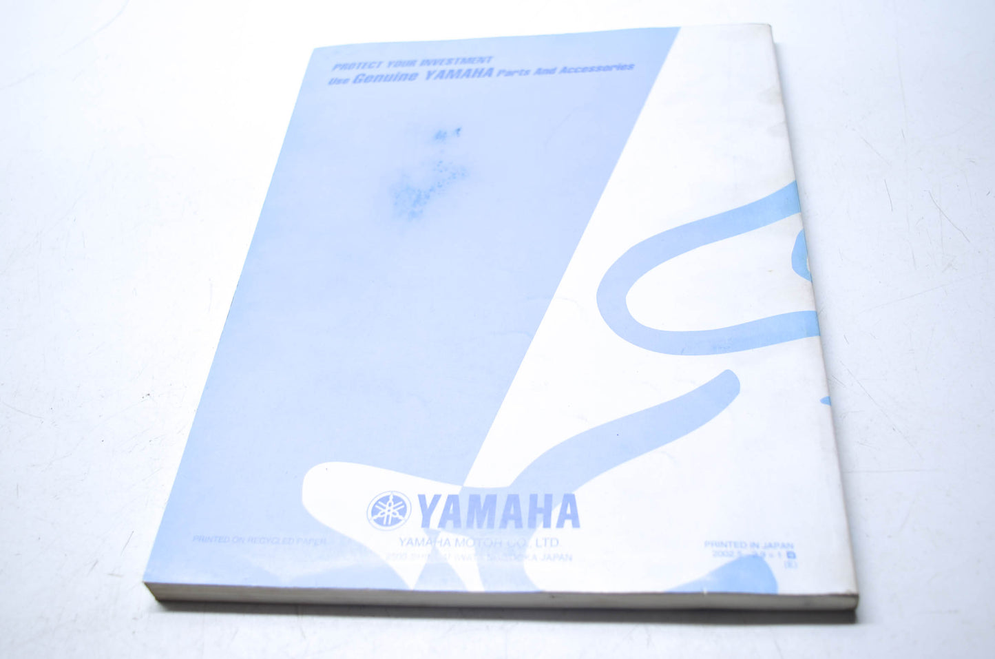 OEM Yamaha LIT-11626-16-31 Owner's Service Manual YZ250R
