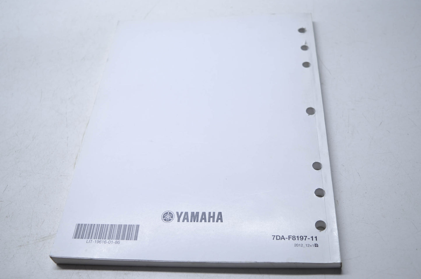 OEM Yamaha LIT-19616-01-86 EF4000DFW/EF5200D/EF6600D Service Manual