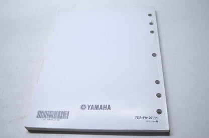 OEM Yamaha LIT-19616-01-86 EF4000DFW/EF5200D/EF6600D Service Manual