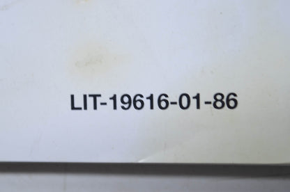 OEM Yamaha LIT-19616-01-86 EF4000DFW/EF5200D/EF6600D Service Manual