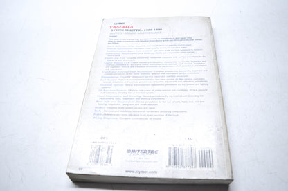 Clymer 1988-1999 Yamaha YFS200 Blaster Service Repair Maintenance Manual