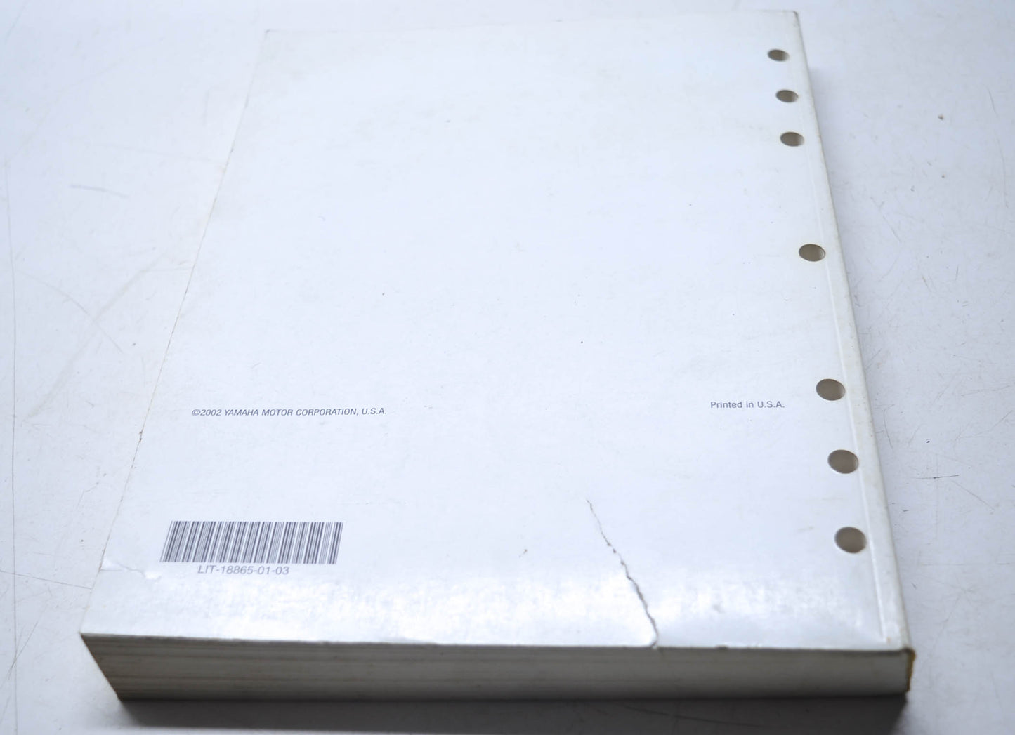 OEM Yamaha LIT-18865-01-03 Technical Update 2003 Marine