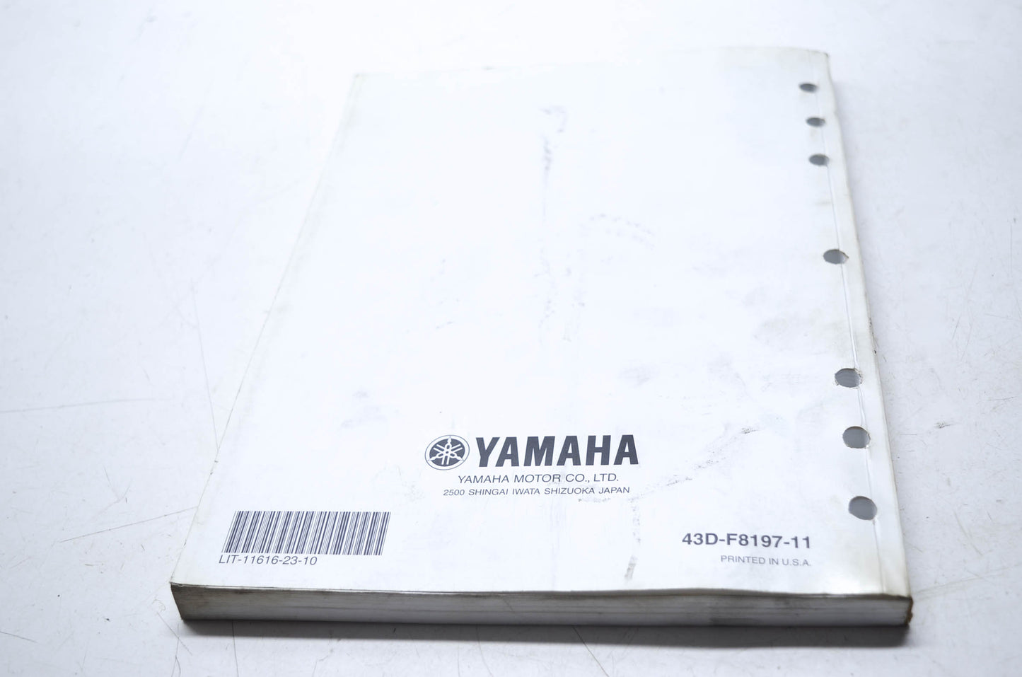 OEM Yamaha LIT-11616-23-10 YFM90RZ RAPTOR 90 Service Manual