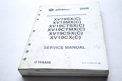 OEM Yamaha LIT-11616-21-26 XV19CX/MX/SX/CSX/CTM Service Manual