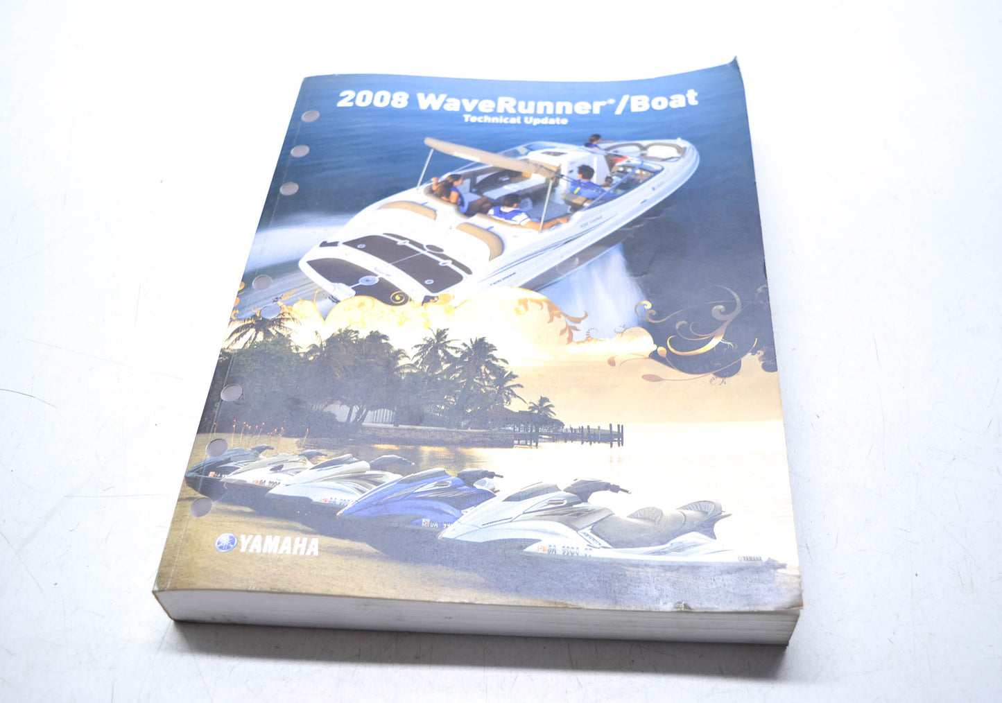 OEM Yamaha LIT-18500-00-08 Technical Update Manual '08 Boat Wave Runner