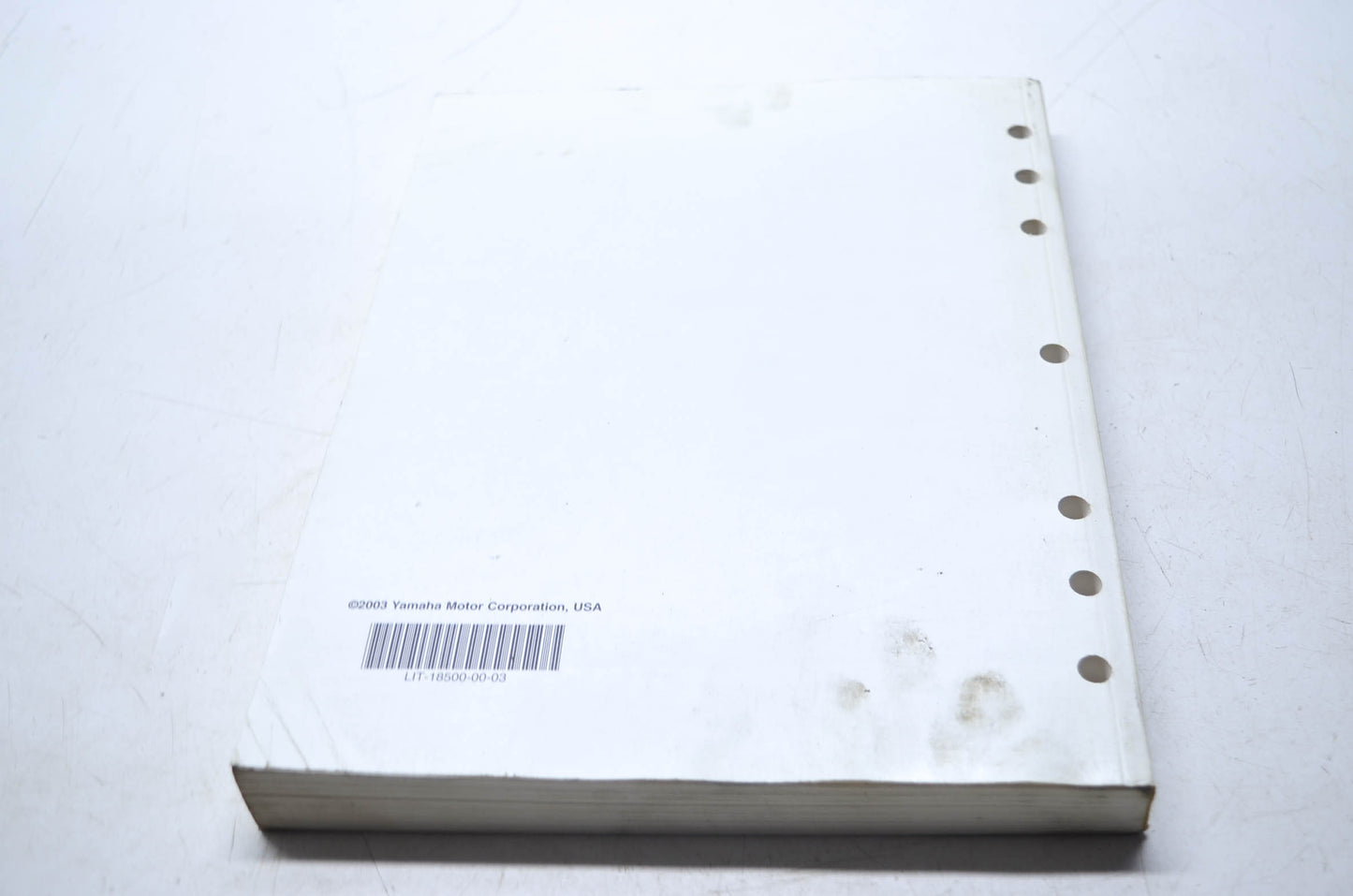 OEM Yamaha LIT-18500-00-03 Technical Update 2003 Watercraft