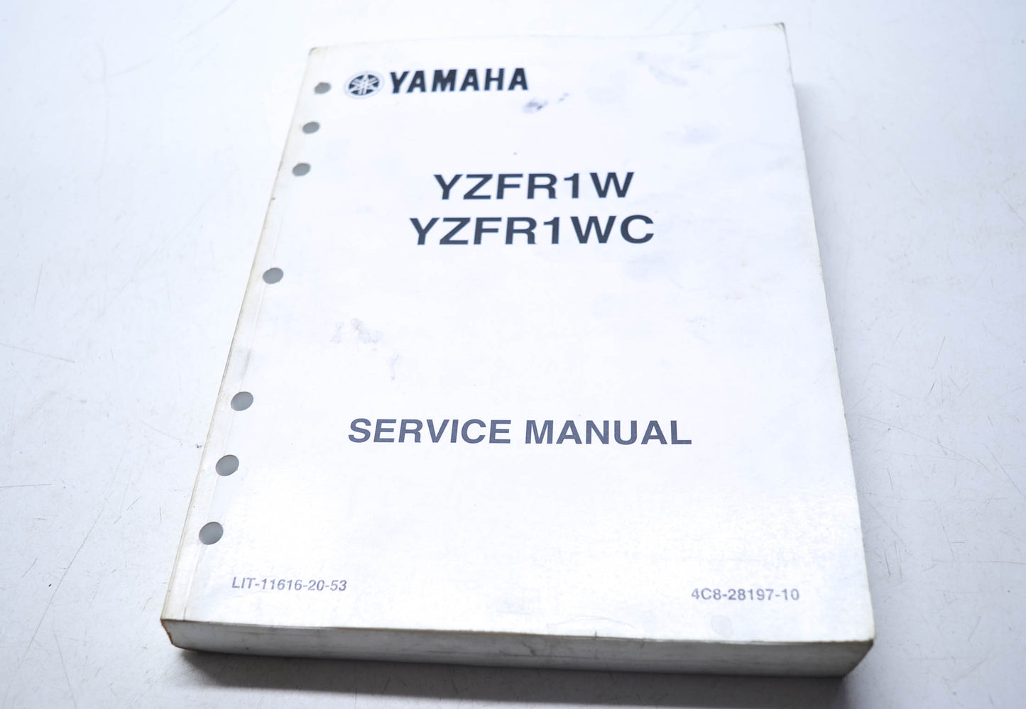 OEM Yamaha LIT-11616-20-53 Service Manual YZFR1W(C)