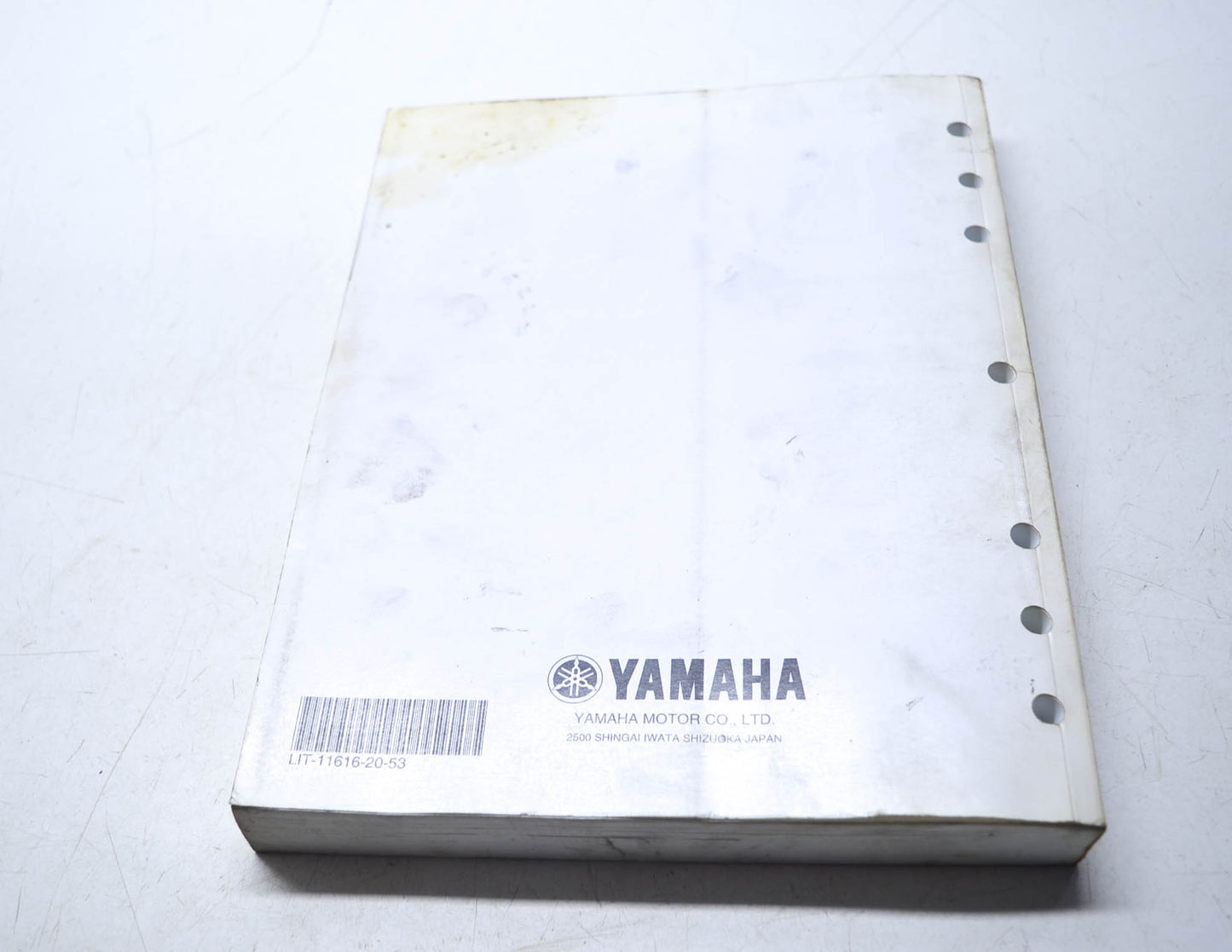 OEM Yamaha LIT-11616-20-53 Service Manual YZFR1W(C)