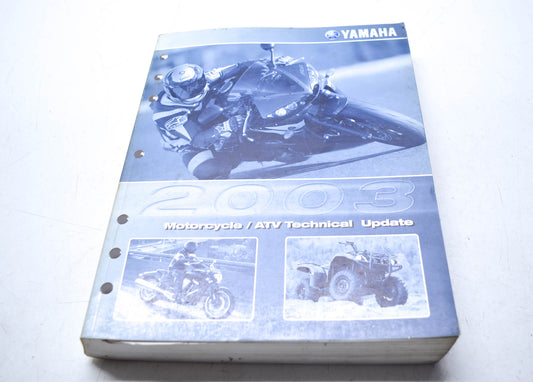 OEM Yamaha LIT-17500-00-03 Technical Update 2003 Motorcycle/ATV