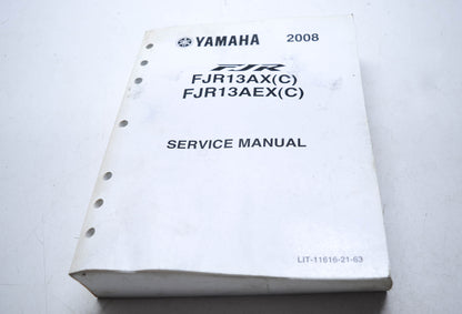 OEM Yamaha LIT-11616-21-63 FJR13AX/AEX/C Service Manual