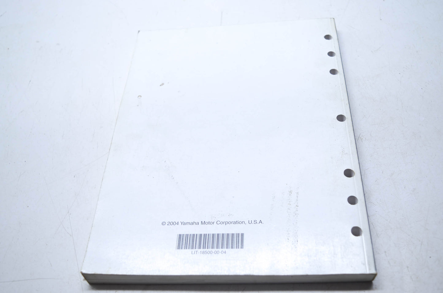 OEM Yamaha LIT-18500-00-04 Technical Update 2004 Watercraft