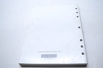 OEM Yamaha LIT-18500-00-04 Technical Update 2004 Watercraft