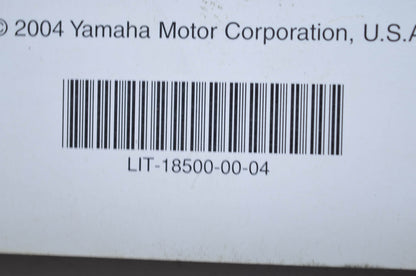 OEM Yamaha LIT-18500-00-04 Technical Update 2004 Watercraft