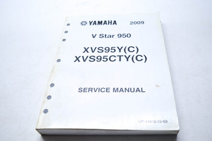 OEM Yamaha LIT-11616-22-60 Service Manual VSTAR 950 XVS95Y/CTY NOS
