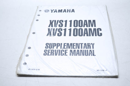 OEM Yamaha LIT-11616-13-36 XVS1100AM(C)-S(C) Service Manual Supplement NOS