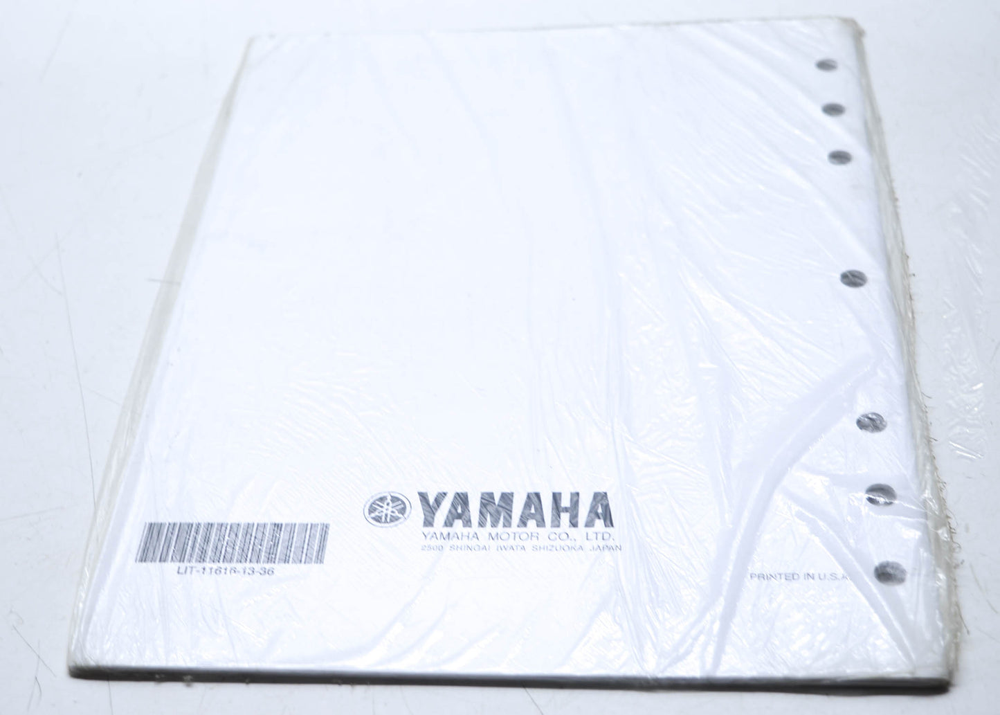 OEM Yamaha LIT-11616-13-36 XVS1100AM(C)-S(C) Service Manual Supplement NOS
