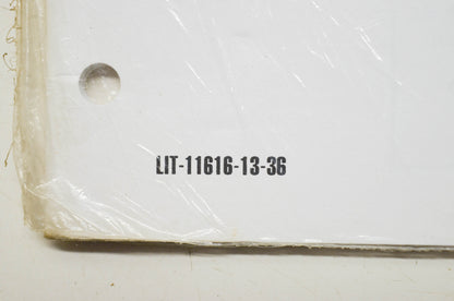 OEM Yamaha LIT-11616-13-36 XVS1100AM(C)-S(C) Service Manual Supplement NOS