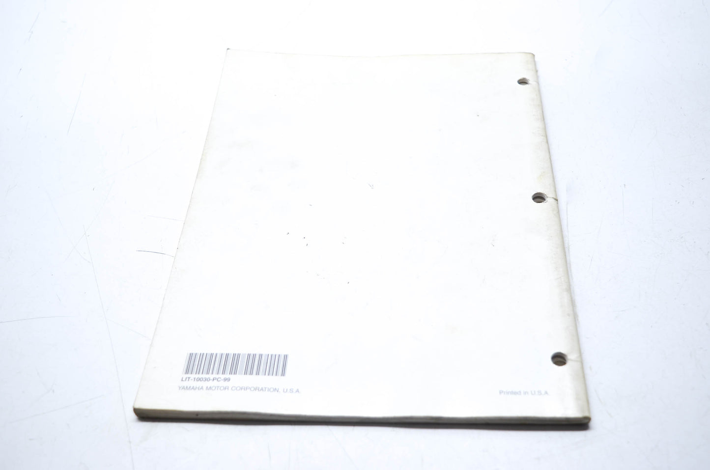 OEM Yamaha LIT-10030-PC-99 Paint Chart Reference Guide