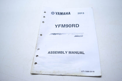 OEM Yamaha LIT-11666-26-06 YFM90RD Assembly Manual