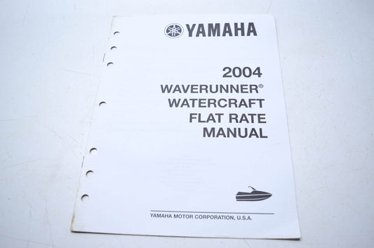 OEM Yamaha LIT-18750-10-04 Service Manual 2004 Waverunner/WC F