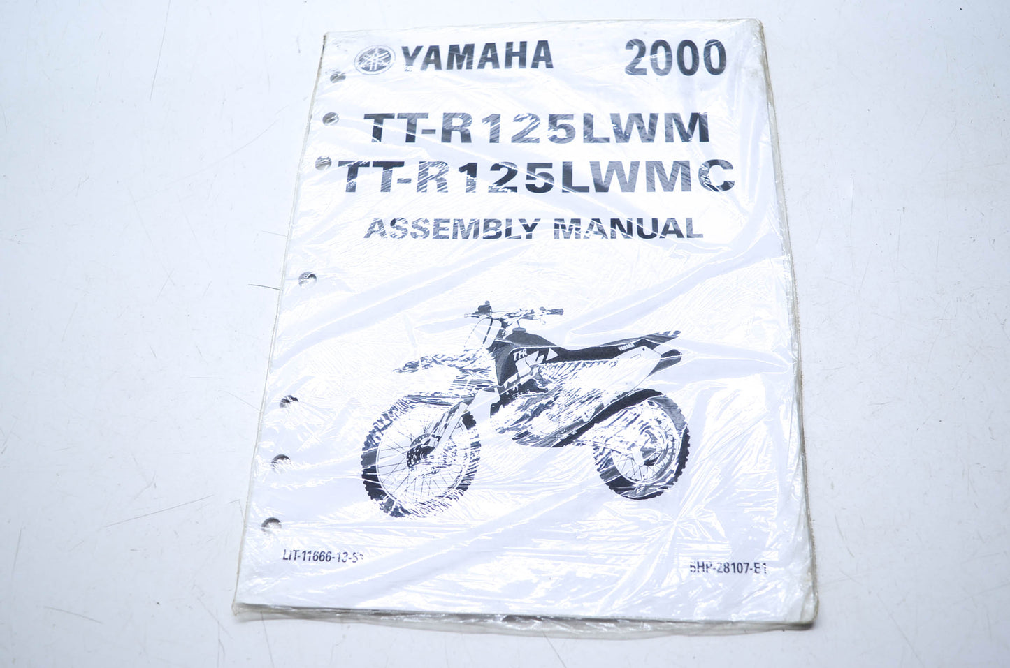 OEM Yamaha LIT-11666-13-51 TTR125L W M-R(C) Assembly Manual NOS