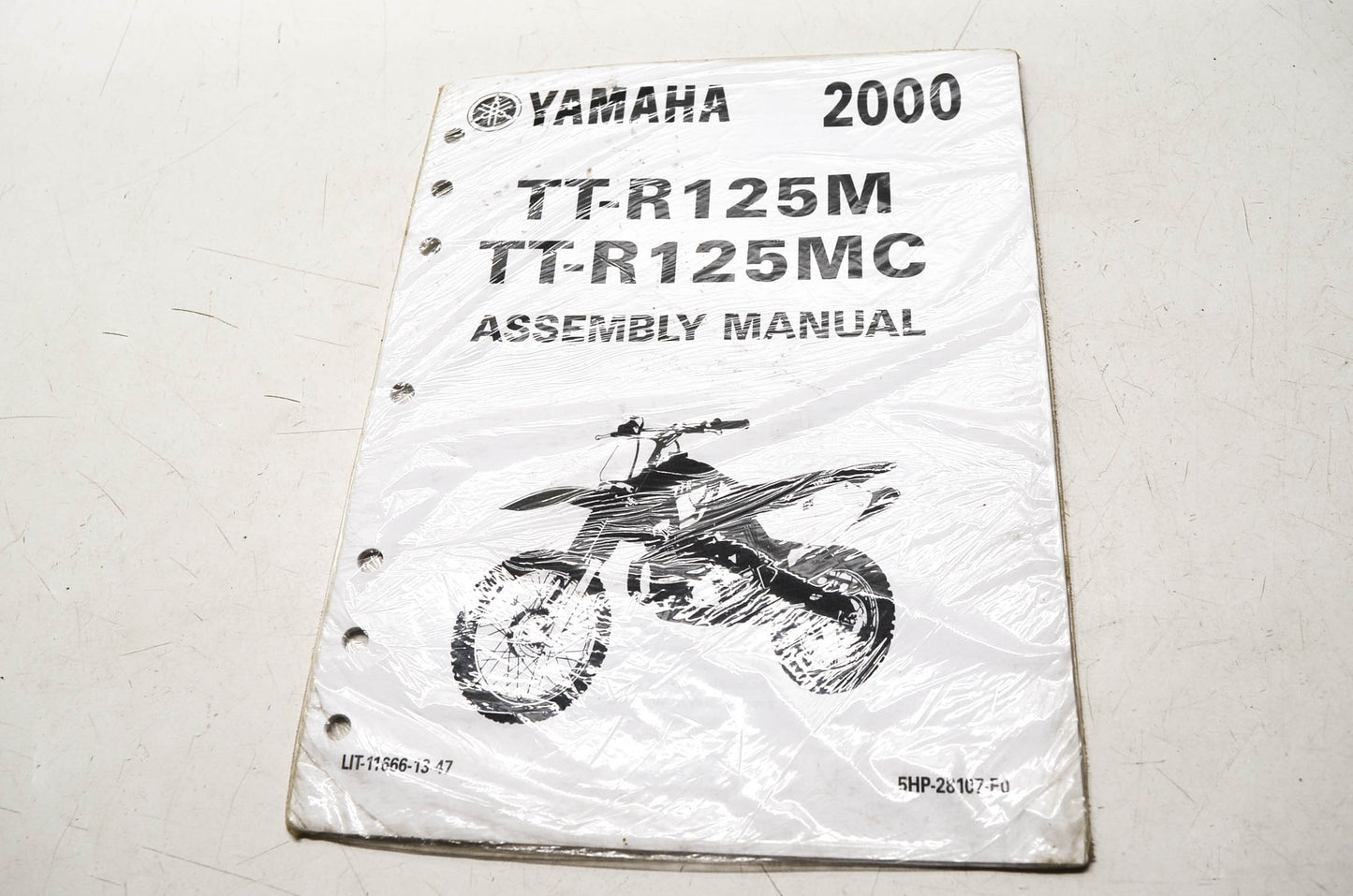 OEM Yamaha LIT-11666-13-47 TTR125 M-S(C) Assembly Manual NOS