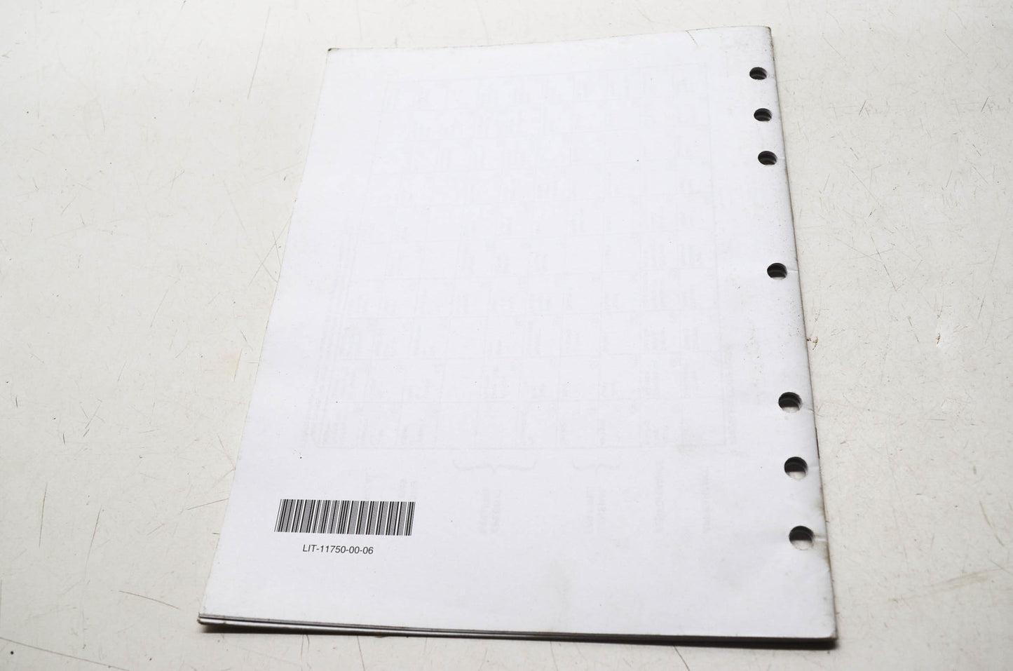 OEM Yamaha LIT-11750-00-06 Manual 06 Motorcycle/Scooter