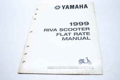 OEM Yamaha LIT-16750-00-99 1999 Riva Scooter Flat Rate Manual