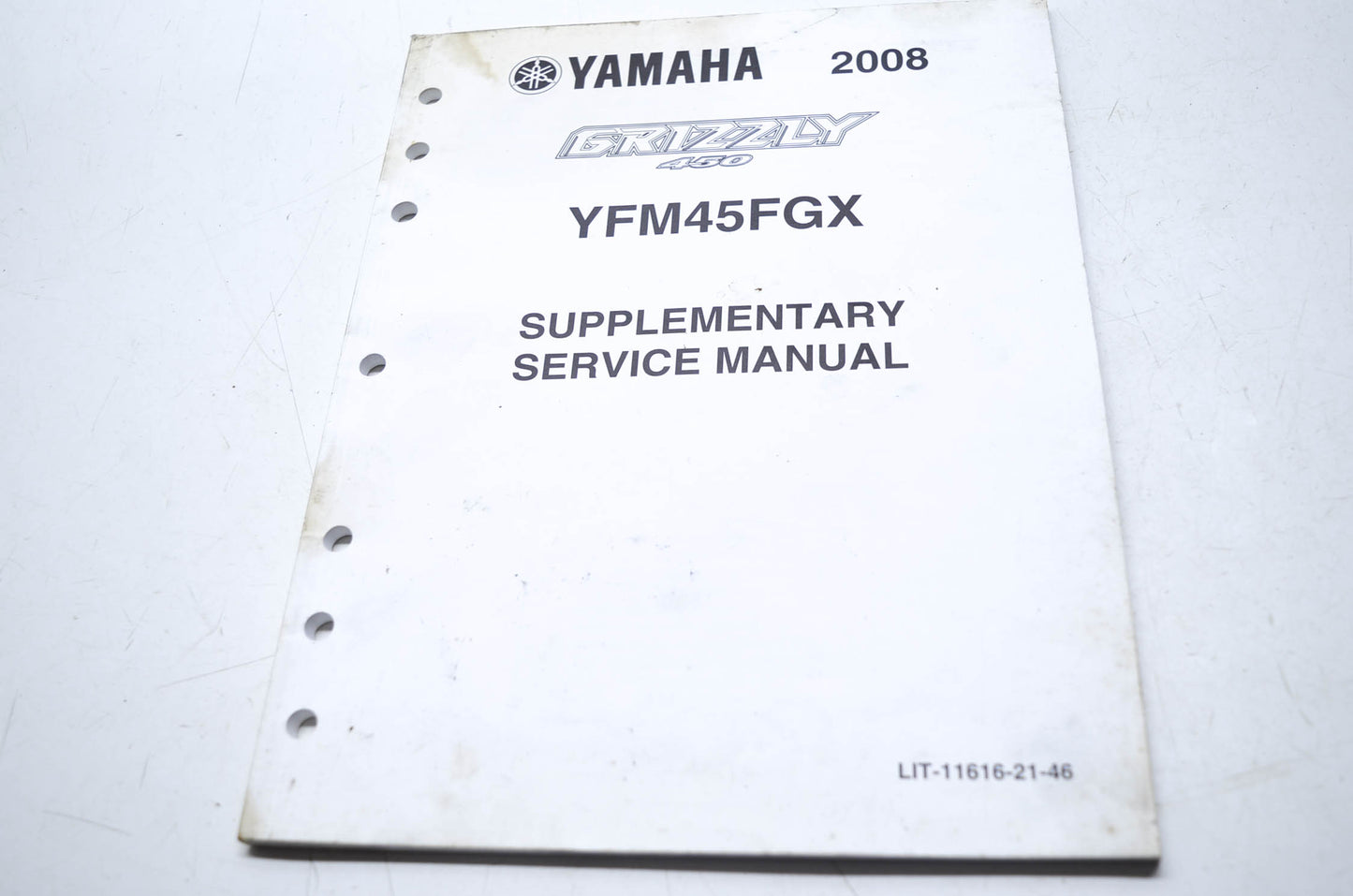 OEM Yamaha LIT-11616-21-46 Service Manual 08 GRIZZLY 450 YFM45