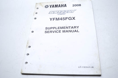 OEM Yamaha LIT-11616-21-46 Service Manual 08 GRIZZLY 450 YFM45