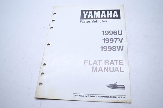 OEM Yamaha LIT-18750-10-98 PWC Water Vehicles 1996 U 1997 V 1998 W Flat Rate Man