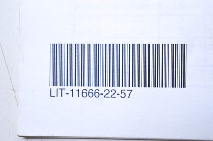 OEM Yamaha LIT-11666-22-57 Assembly Manual YZ450FY