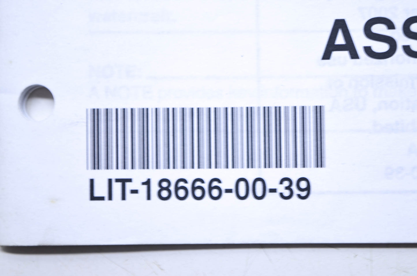 OEM Yamaha LIT-18666-00-39 FX/CRUISER SHO Assembly Manual