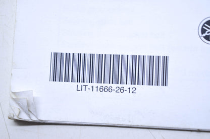OEM Yamaha LIT-11666-26-12 YFM5&7FGD/HD/PD/PHD/ Assembly Manual