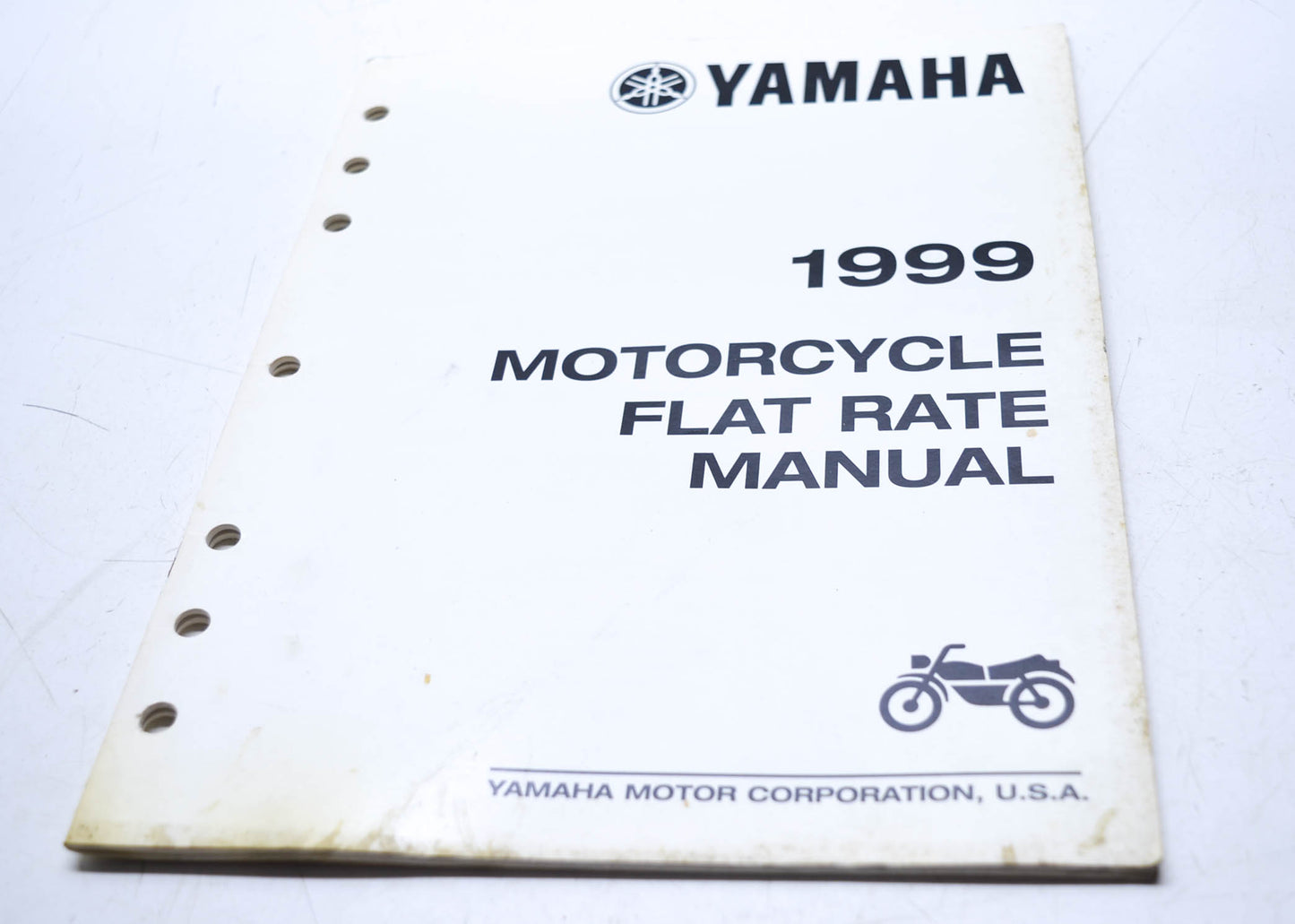 OEM Yamaha LIT-11750-00-99 1999 Motorcycle Flat Rate Manual