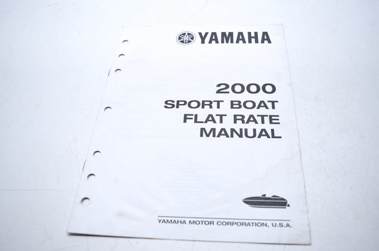 OEM Yamaha LIT-18750-SB-2K JET BOAT 2000 FLAT R Service Manual