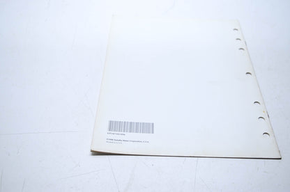 OEM Yamaha LIT-18750-10-96 PWC Water Vehicles 1994 1995 1996 Flat Rate Manual
