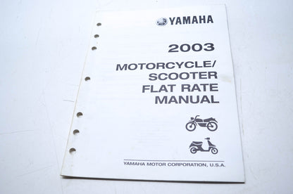 OEM Yamaha LIT-11750-00-03 Manual 03 Motorcycle/Scooter