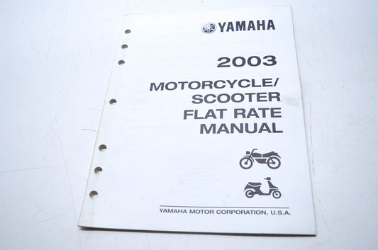 OEM Yamaha LIT-11750-00-03 Manual 03 Motorcycle/Scooter