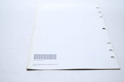 OEM Yamaha LIT-16750-00-97 Riva Scooters 1995 G 1996 H 1997 J Flat Rate Manual