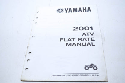 OEM Yamaha LIT-17750-00-01 Flat Rate Manual 2001 ATV