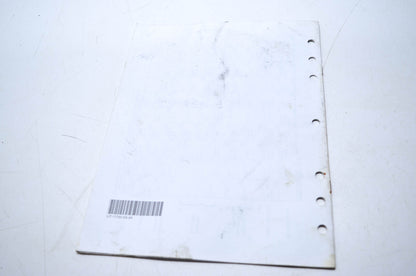 OEM Yamaha LIT-17750-SS-04 Flat Rate Manual 2004 SXS