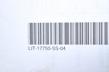OEM Yamaha LIT-17750-SS-04 Flat Rate Manual 2004 SXS