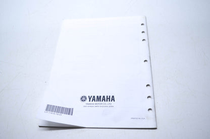 OEM Yamaha LIT-11616-19-23 XV250V/VC Service Manual Supplement