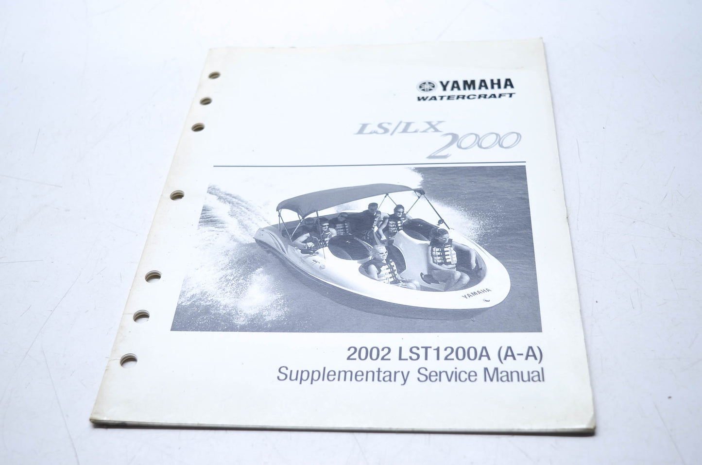 OEM Yamaha LIT-18616-02-41 Service Manual Supplement 2002 LST1200A(A-A)