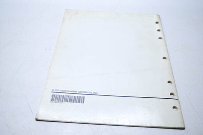 OEM Yamaha LIT-18616-02-41 Service Manual Supplement 2002 LST1200A(A-A)