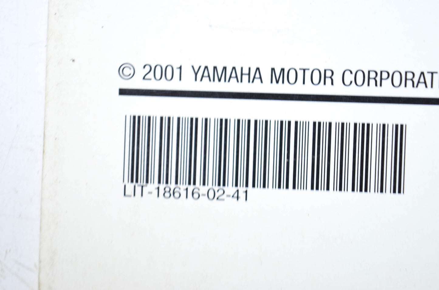 OEM Yamaha LIT-18616-02-41 Service Manual Supplement 2002 LST1200A(A-A)