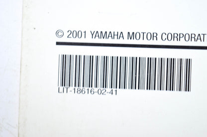 OEM Yamaha LIT-18616-02-41 Service Manual Supplement 2002 LST1200A(A-A)